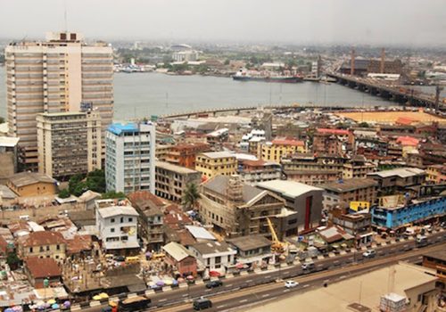 Apongbon, Custain Bridge, Lagos.